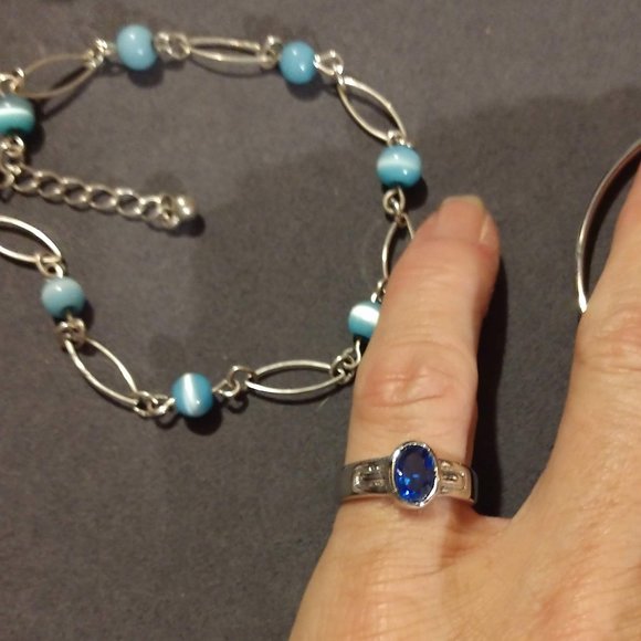 Cute Mixed Jewelry Lot w Sterling Ring - Picture 9 of 13